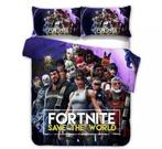 200x200 fortnite dekbedovertrek tweepersoons, Ophalen of Verzenden, Nieuw