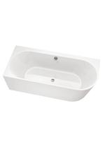 Ligbad Hoekbad Links Half Vrijstaand Wisa Back to Wall 180x8, Ophalen, Infonl@fluidmaster.com, Nieuw, Bad