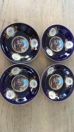 4 japanse blauwe schaaltjes, Antiek en Kunst, Ophalen of Verzenden