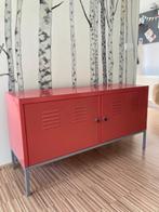 rood metalen Ikea kastje, Ophalen, Gebruikt