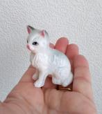 Vintage oud miniatuur beeldje poes, kat goebel, Ophalen of Verzenden