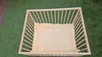Houten babybox met matras en kleed, Ophalen, Gebruikt, Wieg