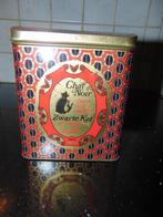Vintage blik Zwarte kat koffie, Verzamelen, Ophalen of Verzenden, Gebruikt, Koffie