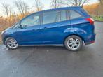 Ford Grand C-Max grande + trekh 1.0 92KW Ecoboost 2014 Blauw, Voorwielaandrijving, 745 kg, 125 pk, 74 €/maand