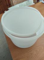 Tupperware bewaarbak, rond, Huis en Inrichting, Keuken | Tupperware, Ophalen, Gebruikt, Wit, Bak of Kom