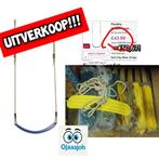 NIEUWE Schommel flexibel met veiligheidstouw en ophang-ogen, Nieuw, Ophalen of Verzenden, Nb, Nb