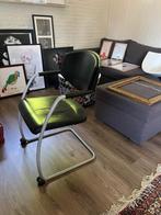 Giroflex vintage stoel / vergaderstoel, Ophalen, Gebruikt, Zwart, Vintage