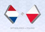 Netherlands - Poland / 2 Tickets, Tickets en Kaartjes, Losse kaart, Twee personen, September, Nederlands elftal