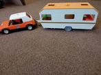 Playmobil auto met caravan, Ophalen of Verzenden, Gebruikt, Los playmobil