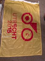 Vlag tour de france in utrecht 2015, Ophalen of Verzenden, Zo goed als nieuw