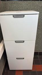Dossierkast met 3 lades, Ophalen, Gebruikt, 100 tot 150 cm, 50 tot 100 cm