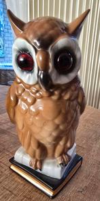 Oude porceleinen parfum lampje,  uil, Antiek en Kunst, Ophalen of Verzenden