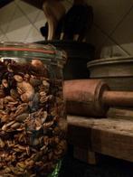 Vintage houten deegroller - keuken antiek decoratie, Ophalen of Verzenden