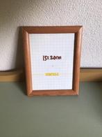 Xenos nieuwe Houten Fotolijst bruin formaat 19x23 cm, Huis en Inrichting, Woonaccessoires | Lijsten, Minder dan 50 cm, Nieuw, Ophalen of Verzenden