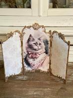 Brocante Drieluik handgemaakt niet oud, Ophalen of Verzenden