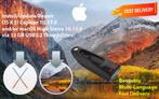 Mac OS X El Capitan 10.11.6+High Sierra 10.13.6 USB3.2 32GB, Ophalen of Verzenden, Nieuw, MacOS