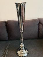 Zilverkleurige hoge kandelaars, Ophalen, Zilver