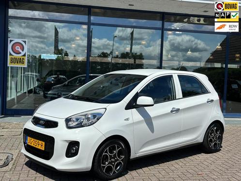 Kia Picanto 1.2 CVVT DynamicLine 5Drs Half Leer Clima Cruise, Auto's, Kia, Bedrijf, Te koop, Picanto, ABS, Airbags, Airconditioning