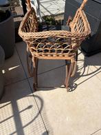 Antieke Poppenwagen van Rotan, Antiek en Kunst, Curiosa en Brocante, Ophalen of Verzenden