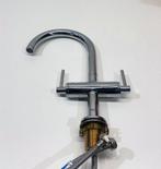 GROHE ATRIO WASTAFELKRAAN MET TWEEGREPEN L-SIZE (showmodel), Ophalen of Verzenden, Nieuw, Chroom, Kraan