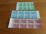 1424-1426 Zomerzegels in blokken van 8 zegels 1989 Postfris, Ophalen, Na 1940, Postfris