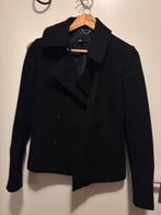 Zwarte Trenchcoat Blazer WE - Maat XS, Ophalen of Verzenden, Zo goed als nieuw, Maat 34 (XS) of kleiner, Zwart