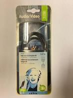 tulp aansluitkabel AV 1.2m 3xtulp <-> 3x tulp, Ophalen, Zo goed als nieuw