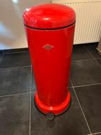 Wesco Baseboy Pedaalemmer - 20 l - Rood, Huis en Inrichting, Woonaccessoires | Prullenbakken, Ophalen, Met pedaal, 50 tot 75 cm