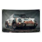 Grote vlaggen Vintage Porsche (150x90cm), Diversen, Vlaggen en Wimpels, Ophalen of Verzenden, Nieuw