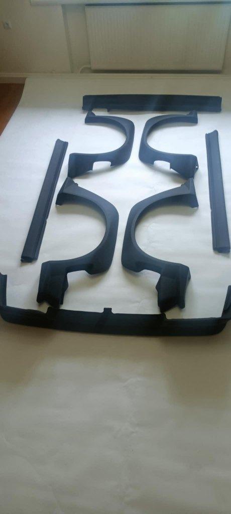 VW Golf 2 3D, 5D Tuning Set KAMEI Stijl  Nieuw Fiberglass, Ophalen of Verzenden, Nieuw, Voor, Bumper