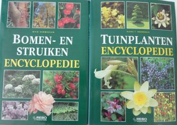 Tuinplanten, Bomen- en struiken encyclopedie – 2 boeken beschikbaar voor biedingen