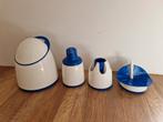 Vintage retro tupperware badkamerset oceono, Ophalen of Verzenden, Zo goed als nieuw, Wit