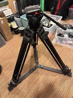 Manfrotto 525MVB met 501HDV kop Broadcasting statief, Ophalen of Verzenden, Gebruikt, Video