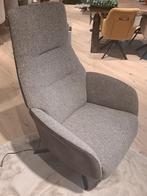 nu of nooit! Relaxfauteuil Silence. Stof: microleder & sneak, Ophalen, 75 tot 100 cm, Zo goed als nieuw, Stof