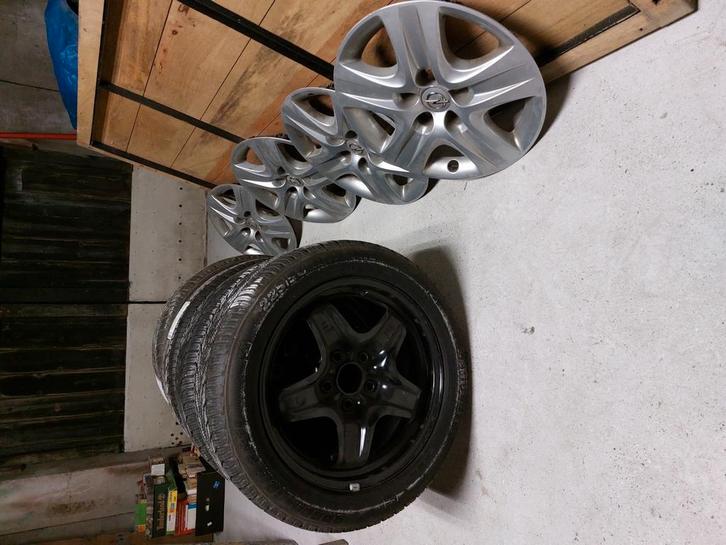 Opel insignia/bmw 5x120 et41 7x17 velgen en winterbanden, Auto-onderdelen, Overige Auto-onderdelen, BMW, Opel, Ophalen