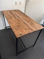 Manghouten Eettafel 120x60 - Zo Goed Als Nieuw!, Ophalen, 100 tot 150 cm, 50 tot 100 cm, Zo goed als nieuw