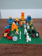 Grote partij duplo, jurrasic park, zoo en graafmachine, Ophalen of Verzenden, Zo goed als nieuw, Duplo