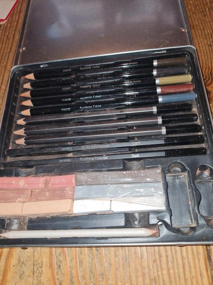 Derwent giftset, Hobby en Vrije tijd, Tekenen, Potlood of Stift, Ophalen of Verzenden