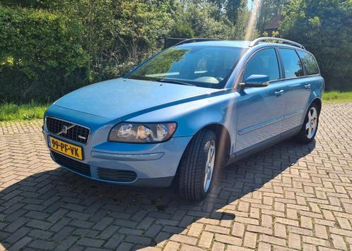 Volvo V50 2.4 140PK 2004 Blauw incl. Beurt!, Auto's, Volvo, Particulier, V50, ABS, Airbags, Airconditioning, Boordcomputer, Centrale vergrendeling
