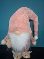 Schattige Kerst Trol met Roze Muts, Ophalen of Verzenden, Zo goed als nieuw