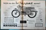 Advertentie Poster Batavus Whippet 1963, Verzamelen, Verzenden, Zo goed als nieuw