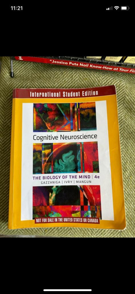 Cognitive Neuroscience ,the Biology of the mind,4e, Boeken, Studieboeken en Cursussen, Gelezen, WO, Beta, Ophalen of Verzenden