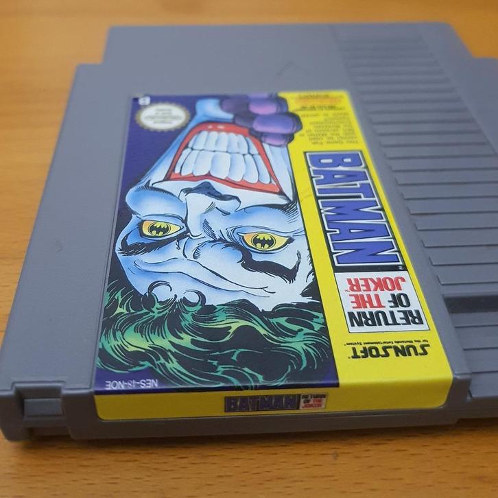 NES | Batman Return of the JOKER, Spelcomputers en Games, Games | Nintendo NES, Gebruikt, Avontuur en Actie, 1 speler, Vanaf 7 jaar
