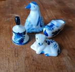 Blauw/wit letterbak, Antiek en Kunst, Ophalen of Verzenden