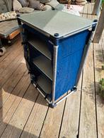 Brunner campingkast kast blauw, Ophalen, Gebruikt, Campingkast