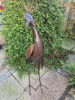 Geweldig mooie stalen kraanvogel voor binnen. (Decoratie), Huis en Inrichting, Ophalen, Zo goed als nieuw