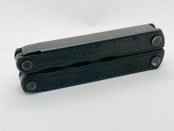 Rare Black Leatherman Kick + Clip Multi-Tool Pocket Knife US beschikbaar voor biedingen