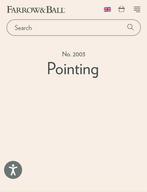 Farrow & Ball no. 2003 Pointing., Ophalen