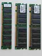 Ram geheugen bankjes DDR1 1x512 en 2x128, Computers en Software, Ophalen of Verzenden, DDR, Desktop, Gebruikt