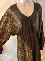 RAER zijden jurkje/tuniek mt m., Kleding | Dames, Maat 38/40 (M), Bruin, Verzenden, Zo goed als nieuw